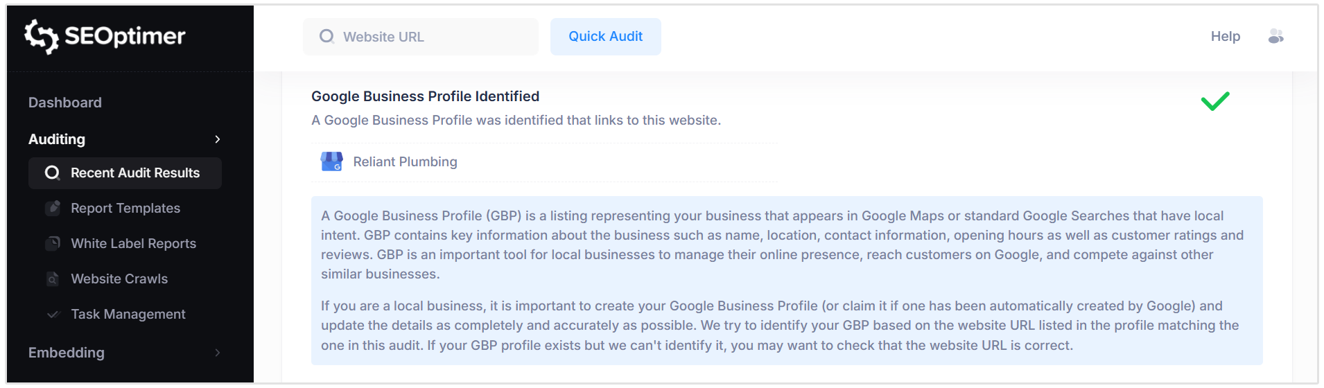 GBP geïdentificeerd